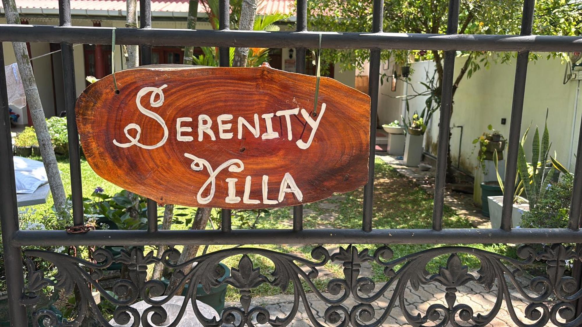 Serenity Villa Hikkaduwa Exteriör bild